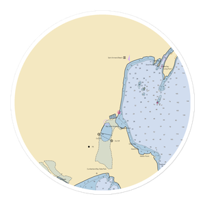 Treadwell Bay Marina (Plattsburgh, NY) NOAA Chart Sticker