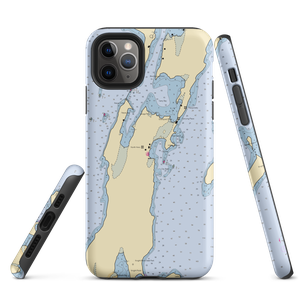 Hero's Welcome (North Hero, VT) NOAA Chart  Tough iPhone Case