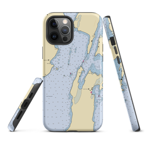 North Hero Marina (North Hero, VT) NOAA Chart  Tough iPhone Case