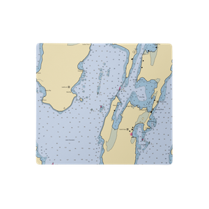 North Hero Marina (North Hero, VT) NOAA Chart  Gaming Mouse Pad