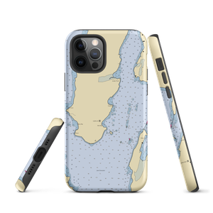 Lakehurst Campground and Marina (Isle La Motte, VT) NOAA Chart  Tough iPhone Case