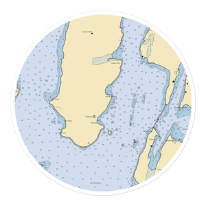 Lakehurst Campground and Marina (Isle La Motte, VT) NOAA Chart Sticker