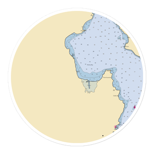 Montys Bay Marina (Isle La Motte, VT) NOAA Chart Sticker