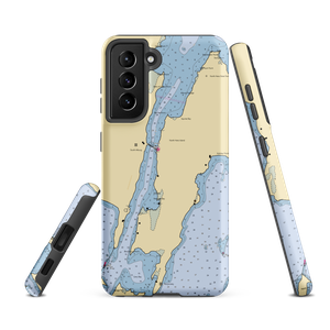 Holiday Harbor Motel (North Hero, VT) NOAA Chart Samsung Phone Case