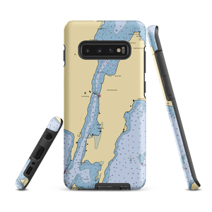 New England Power Boats (North Hero, VT) NOAA Chart Samsung Phone Case