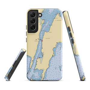 New England Power Boats (North Hero, VT) NOAA Chart Samsung Phone Case