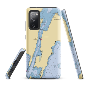 New England Power Boats (North Hero, VT) NOAA Chart Samsung Phone Case