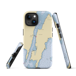 New England Power Boats (North Hero, VT) NOAA Chart  Tough iPhone Case