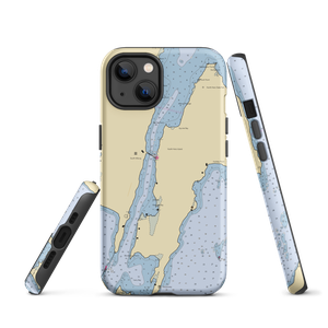 New England Power Boats (North Hero, VT) NOAA Chart  Tough iPhone Case