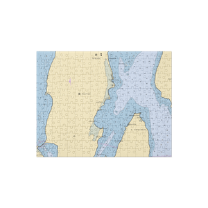 Goose Point Campground (Alburg, VT) NOAA Chart Jigsaw Puzzle