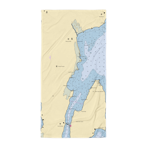 Goose Point Campground (Alburg, VT) NOAA Chart Towel