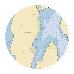 Goose Point Campground (Alburg, VT) NOAA Chart Sticker