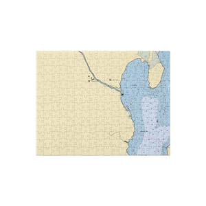 B & B Marina (Isle La Motte, VT) NOAA Chart Jigsaw Puzzle