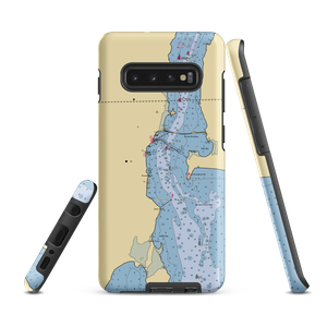 Safe Harbor Gaines (Alburg, VT) NOAA Chart Samsung Phone Case