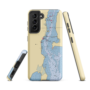 Safe Harbor Gaines (Alburg, VT) NOAA Chart Samsung Phone Case