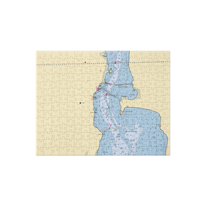 Safe Harbor Gaines (Alburg, VT) NOAA Chart Jigsaw Puzzle