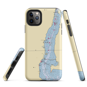 Marina Le Sieur De Champlain Inc (Alburg, VT) NOAA Chart  Tough iPhone Case