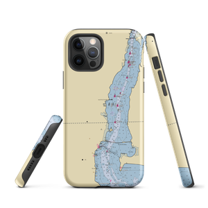 Marina Le Sieur De Champlain Inc (Alburg, VT) NOAA Chart  Tough iPhone Case