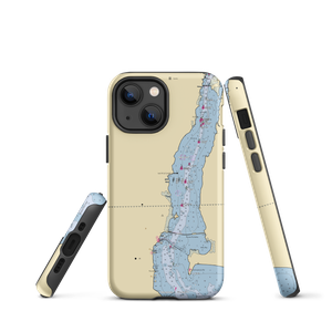 Marina Le Sieur De Champlain Inc (Alburg, VT) NOAA Chart  Tough iPhone Case