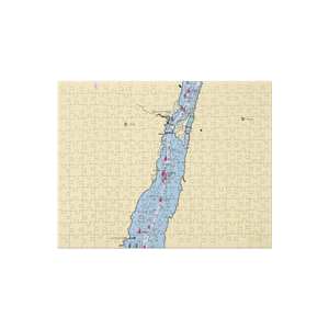 Riviere Richelieu Marina (Alburg, VT) NOAA Chart Jigsaw Puzzle