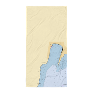 Marina De La Baie (Highgate Springs, VT) NOAA Chart Towel