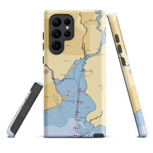 Long Wharf Pier (New Haven, CT) NOAA Chart Samsung Phone Case