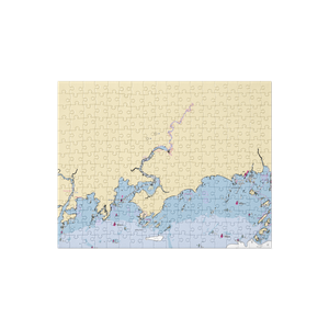 Branford Landing (Branford, CT) NOAA Chart Jigsaw Puzzle