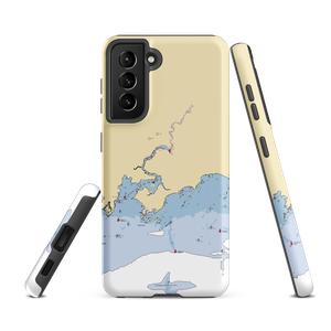 Indian Neck Yacht Club (Branford, CT) NOAA Chart Samsung Phone Case