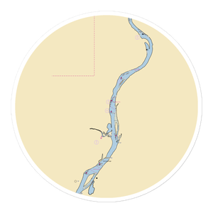 Beacon Point Marine Shelton (Derby, CT) NOAA Chart Sticker