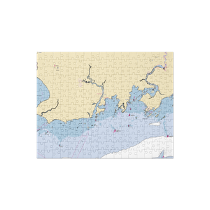 Connecticut Marina (East Haven, CT) NOAA Chart Jigsaw Puzzle