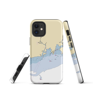 Yale Corinthian Yacht Club (East Haven, CT) NOAA Chart  Tough iPhone Case