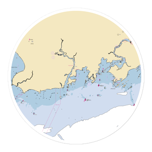 Kelsey's Boat Yard (East Haven, CT) NOAA Chart Sticker