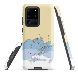 Pine Orchard Yacht Club (Branford, CT) NOAA Chart Samsung Phone Case