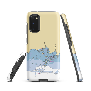 Stony Creek Town Dock (Branford, CT) NOAA Chart Samsung Phone Case