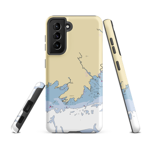 Guilford Boat Yards (Guilford, CT) NOAA Chart Samsung Phone Case