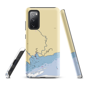 East River Landing Marina (Guilford, CT) NOAA Chart Samsung Phone Case