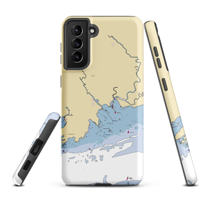 Brown's Boat Yard (Guilford, CT) NOAA Chart Samsung Phone Case