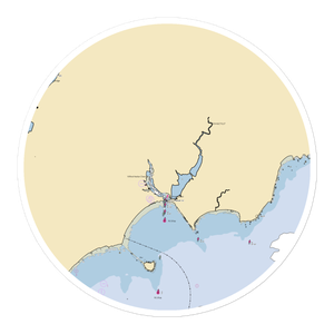 Milford Landing Marina (Orange, CT) NOAA Chart Sticker