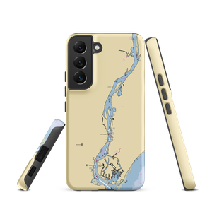 Caswell Cove Marina (Stratford, CT) NOAA Chart Samsung Phone Case