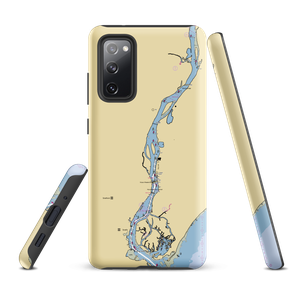 Caswell Cove Marina (Stratford, CT) NOAA Chart Samsung Phone Case