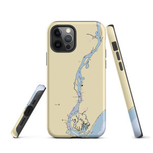 Caswell Cove Marina (Stratford, CT) NOAA Chart  Tough iPhone Case