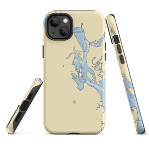 Essex Yacht Club (Centerbrook, CT) NOAA Chart  Tough iPhone Case