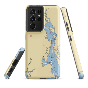 Island Cove Marina (Old Saybrook, CT) NOAA Chart Samsung Phone Case