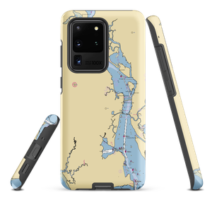 Island Cove Marina (Old Saybrook, CT) NOAA Chart Samsung Phone Case