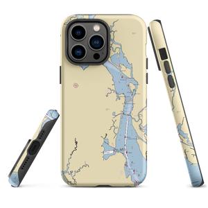 Island Cove Marina (Old Saybrook, CT) NOAA Chart  Tough iPhone Case