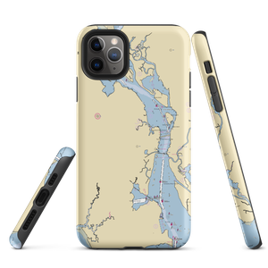 Island Cove Marina (Old Saybrook, CT) NOAA Chart  Tough iPhone Case