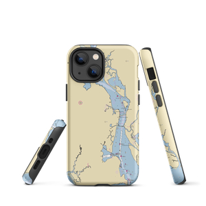 Island Cove Marina (Old Saybrook, CT) NOAA Chart  Tough iPhone Case