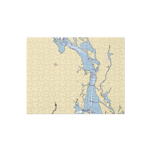 Offshore East Marina (Old Saybrook, CT) NOAA Chart Jigsaw Puzzle