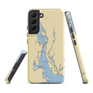 Old Lyme Marina (Old Saybrook, CT) NOAA Chart Samsung Phone Case