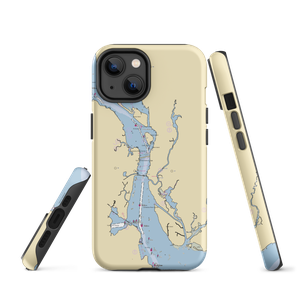 Old Lyme Marina (Old Saybrook, CT) NOAA Chart  Tough iPhone Case